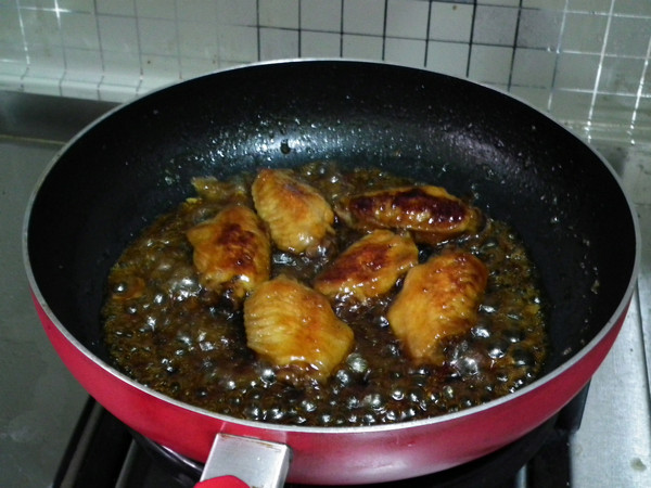 酒香果味鸡翅步骤8