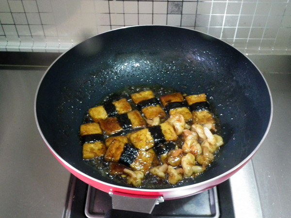 照烧海苔虾仁豆腐步骤12