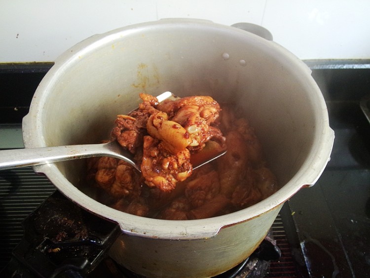 素鸡炖鸡步骤9