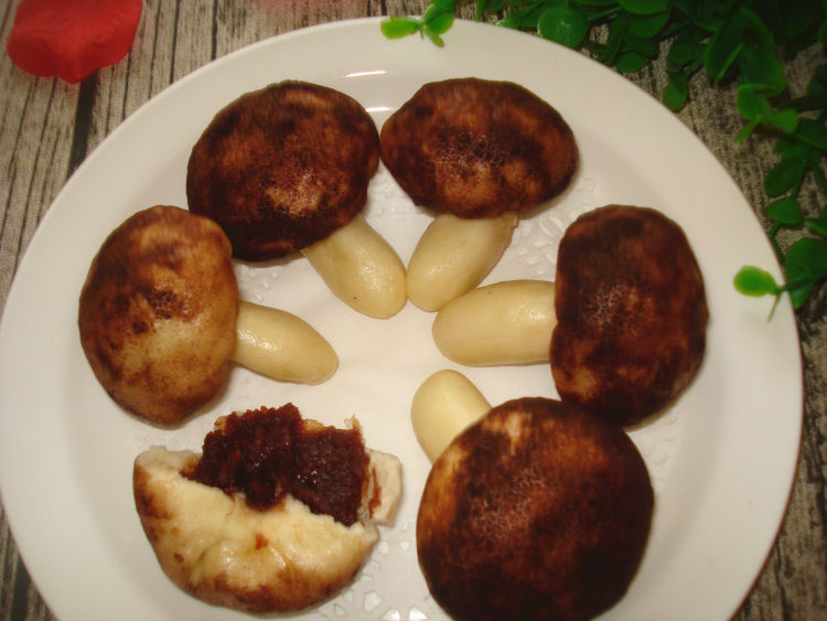 香菇豆沙包步骤9