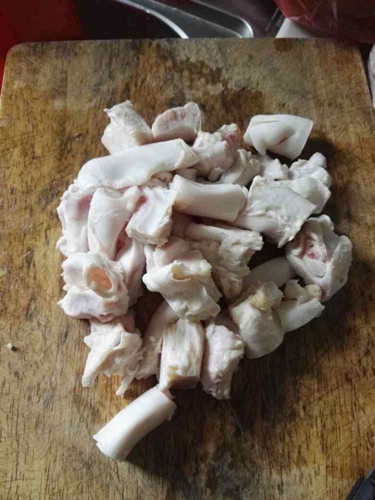 干烧蹄筋步骤2