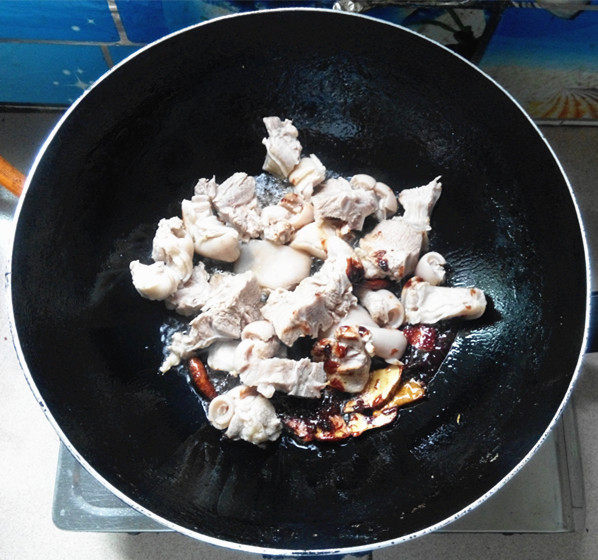 海鲜酱烧羊肉步骤8