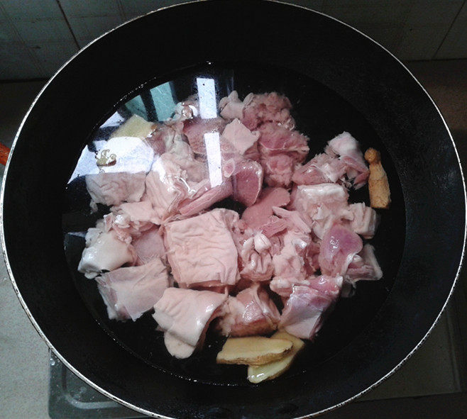 海鲜酱烧羊肉步骤2