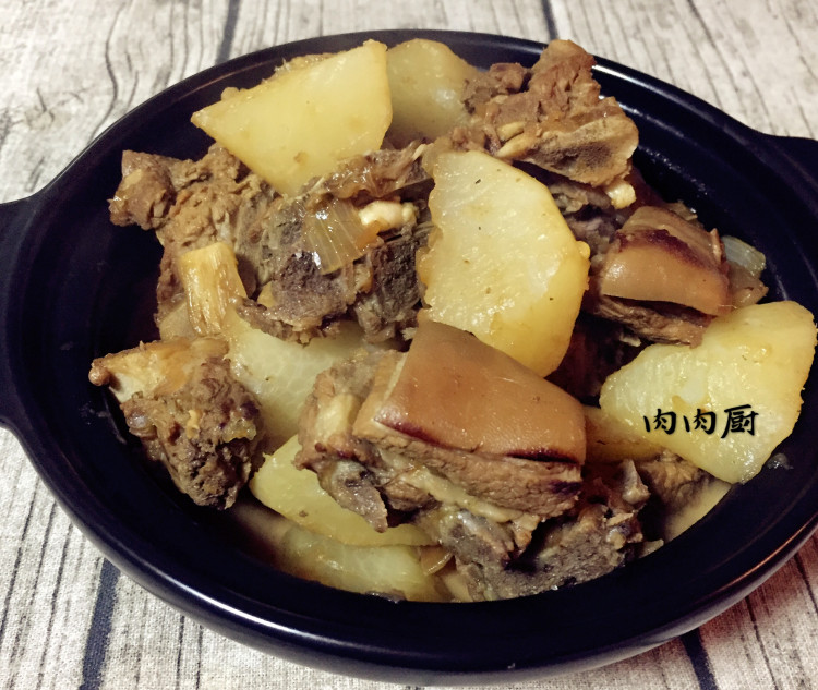 白萝卜羊肉煲步骤10