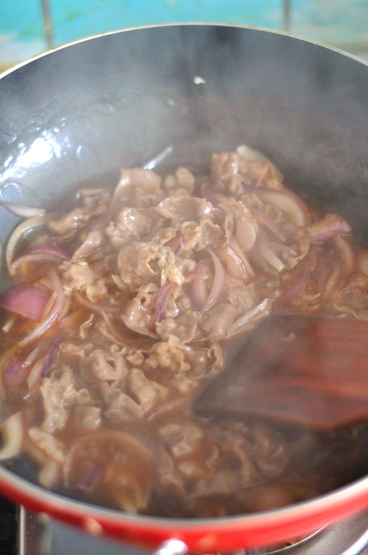 浇汁肥牛饭步骤8