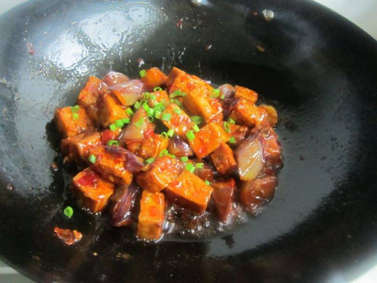 豆腐茄子煲步骤13
