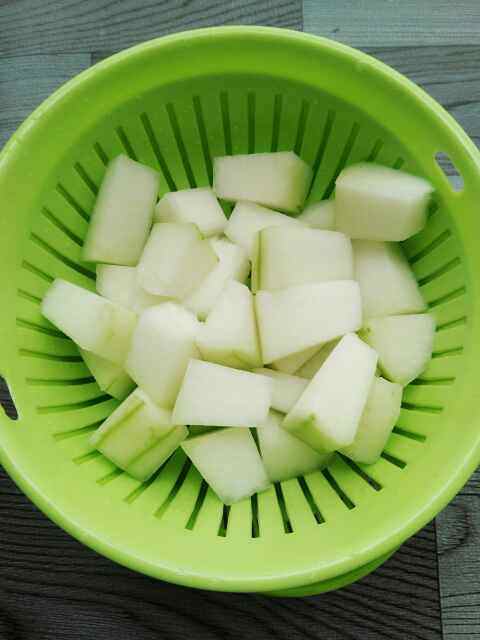 豆豉烧冬瓜步骤2