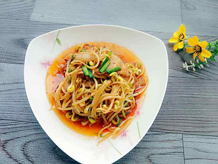豆芽回锅肉步骤10