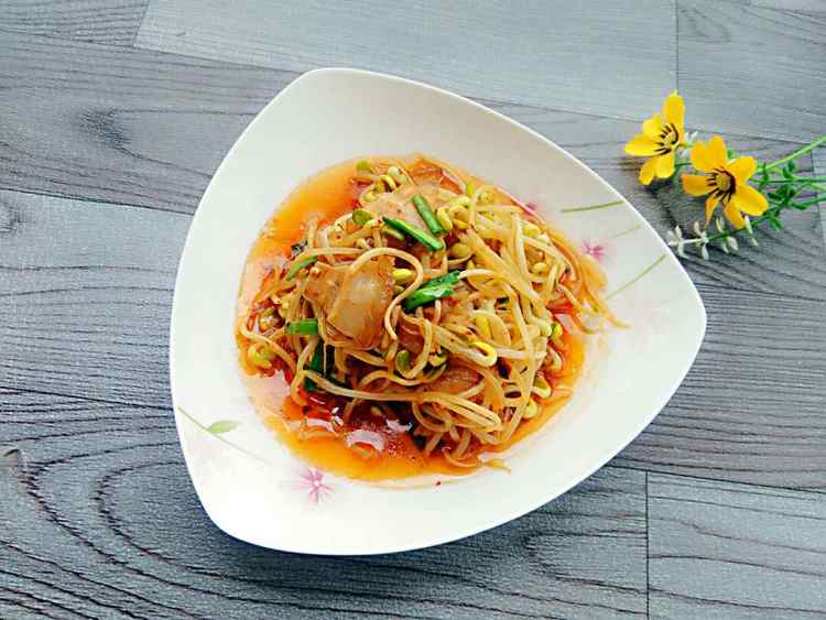 豆芽回锅肉步骤11