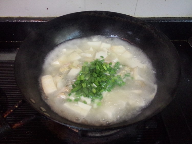 梅童鱼豆腐汤步骤8