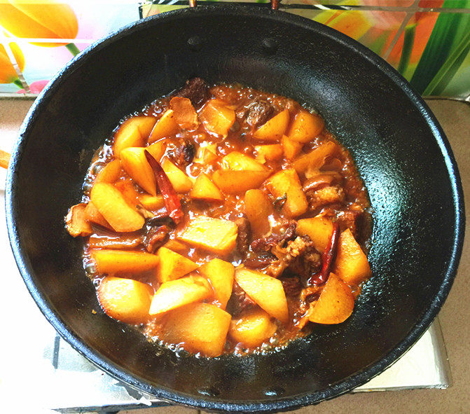 萝卜烧牛腩步骤16