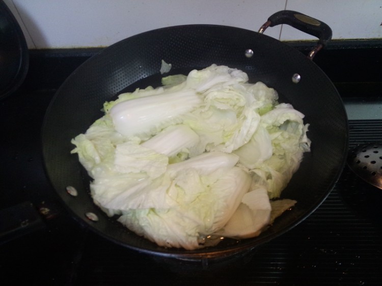 翡翠大白菜肉馅饺子步骤8