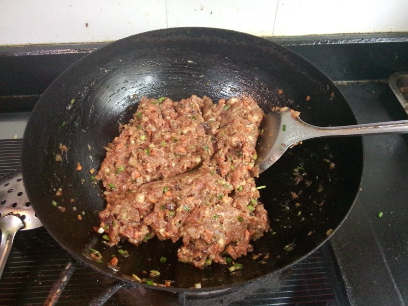 翡翠大白菜肉馅饺子步骤7