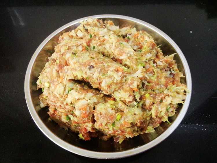 翡翠大白菜肉馅饺子步骤10