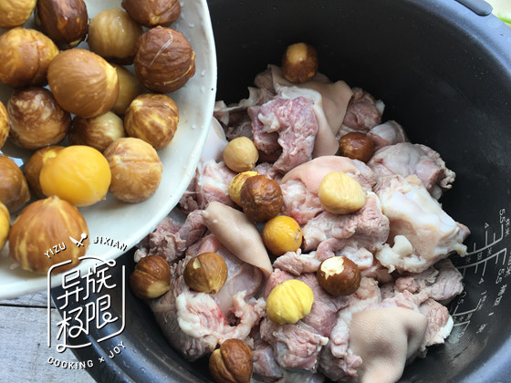 板栗羊肉煲步骤7