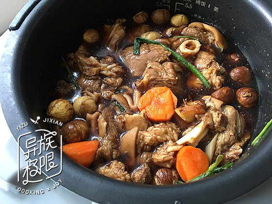 板栗羊肉煲步骤11