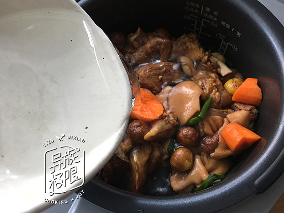 板栗羊肉煲步骤10