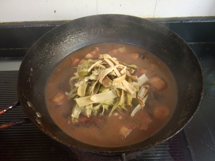 石笋干五花肉卤蛋步骤9