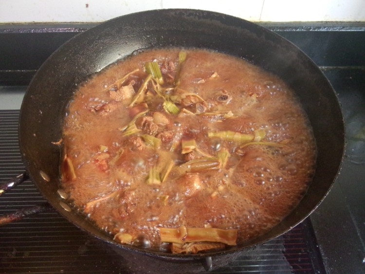 石笋干五花肉卤蛋步骤10