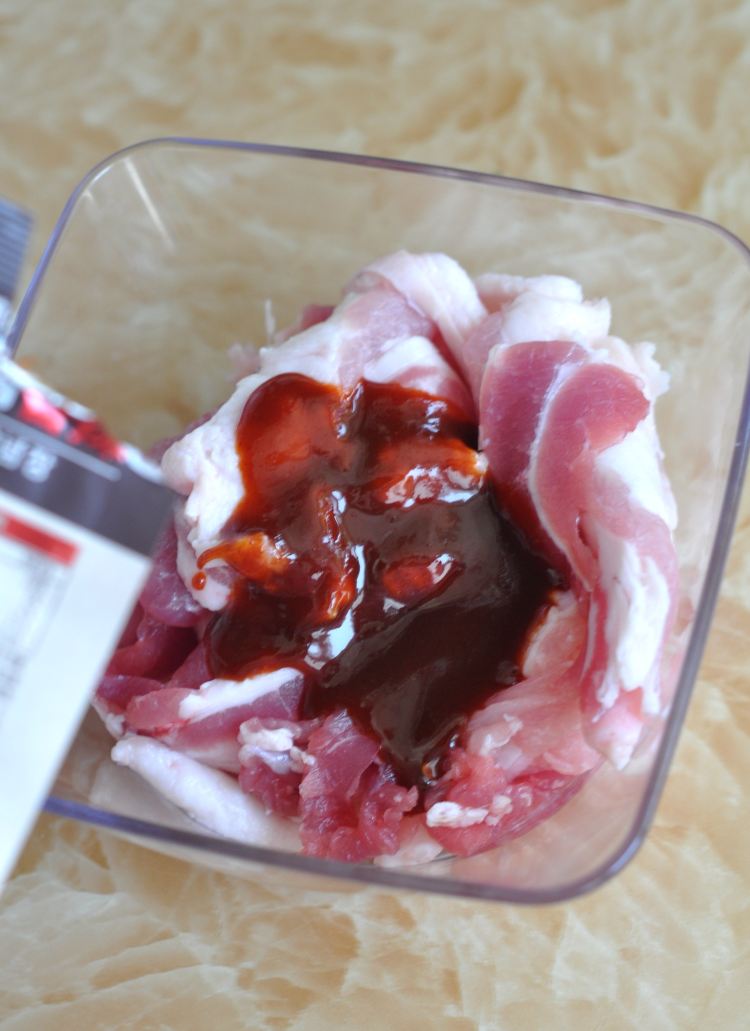韩式烤五花肉步骤2