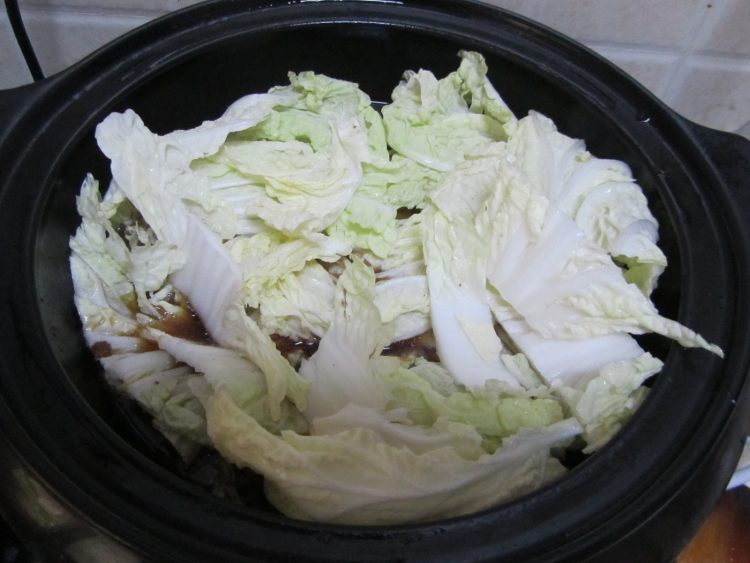 白菜猪肉炖粉条步骤13