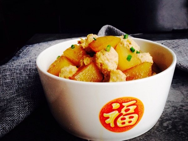 鸡肉丸烧冬瓜步骤10