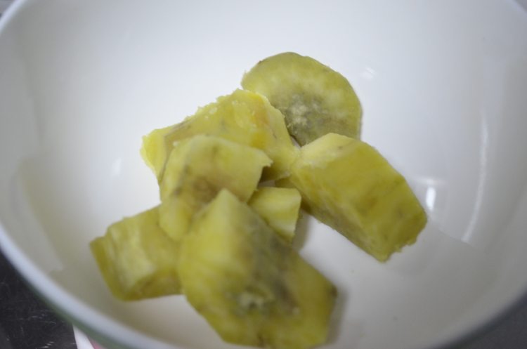 番薯红豆饼步骤1