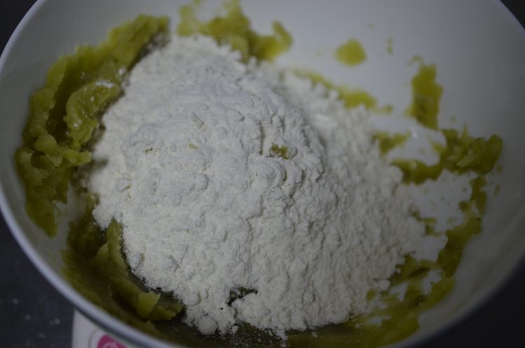 番薯红豆饼步骤2