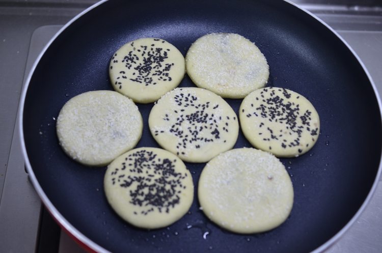 番薯红豆饼步骤7