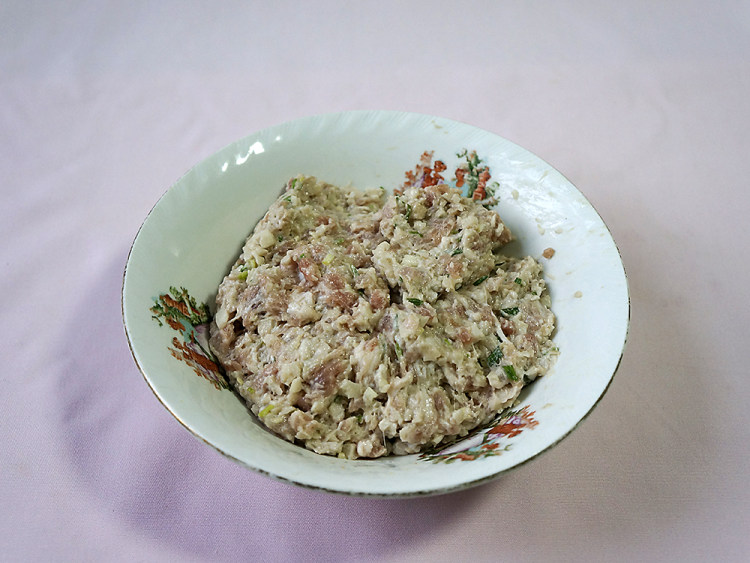 蒸藕末肉丸子步骤6