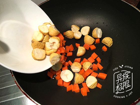 板栗鸡肉饭步骤8