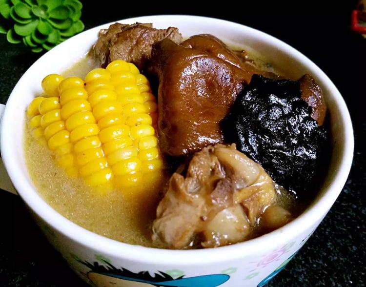 野生菌炖鸡汤步骤8