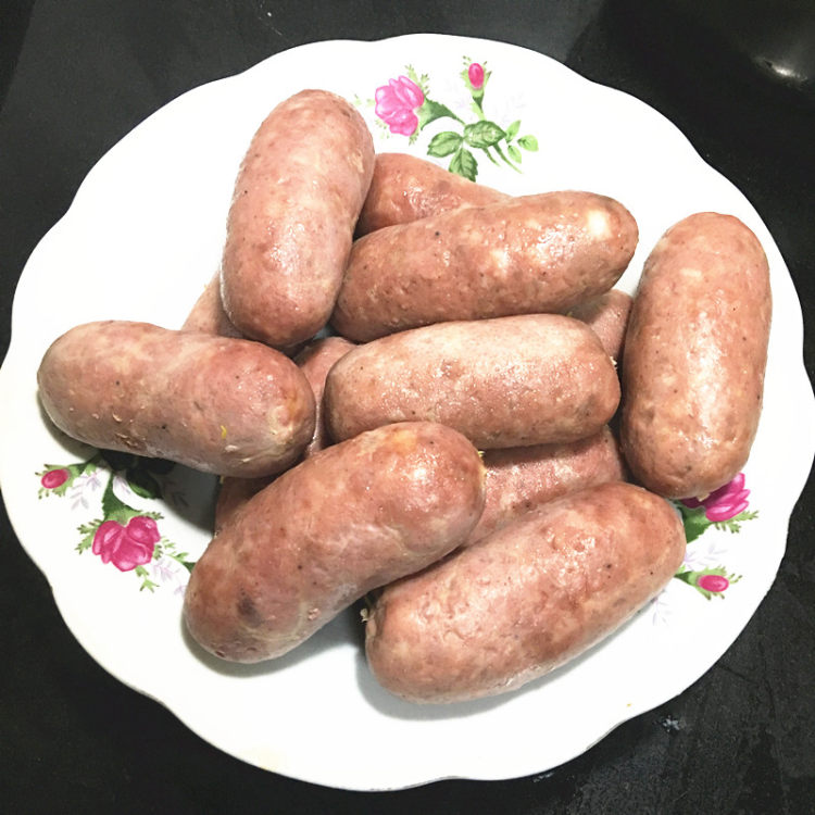 黑椒脆皮肠步骤12