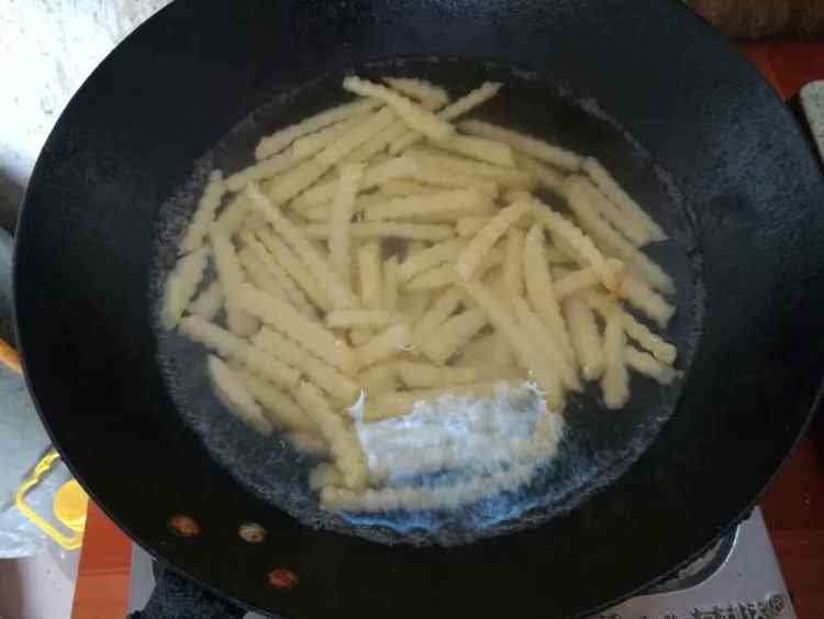 自然辣味土豆条步骤3