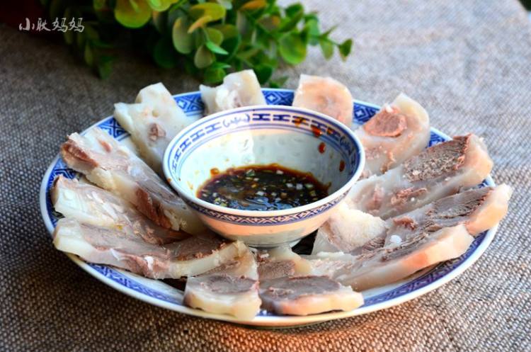 水晶羊肉步骤8