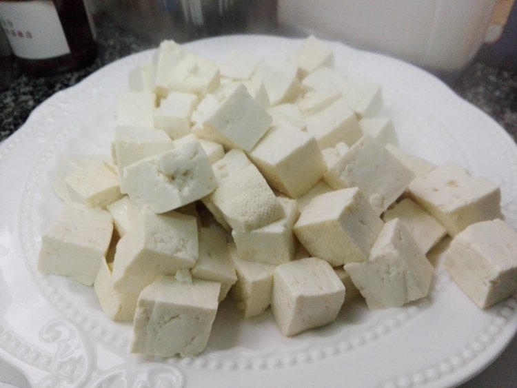 简易版麻婆豆腐步骤2