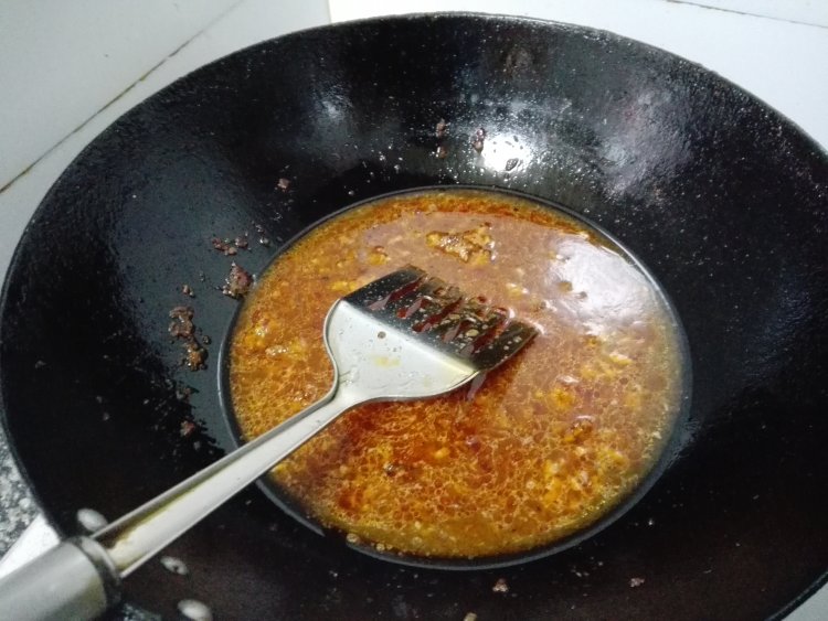 简易版麻婆豆腐步骤6