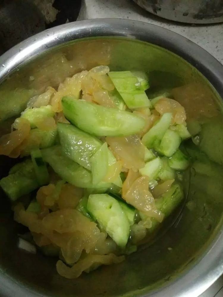 凉拌黄瓜海蜇#本味家步骤4