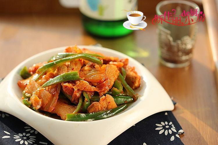 辣白菜炒五花肉 #本味步骤7