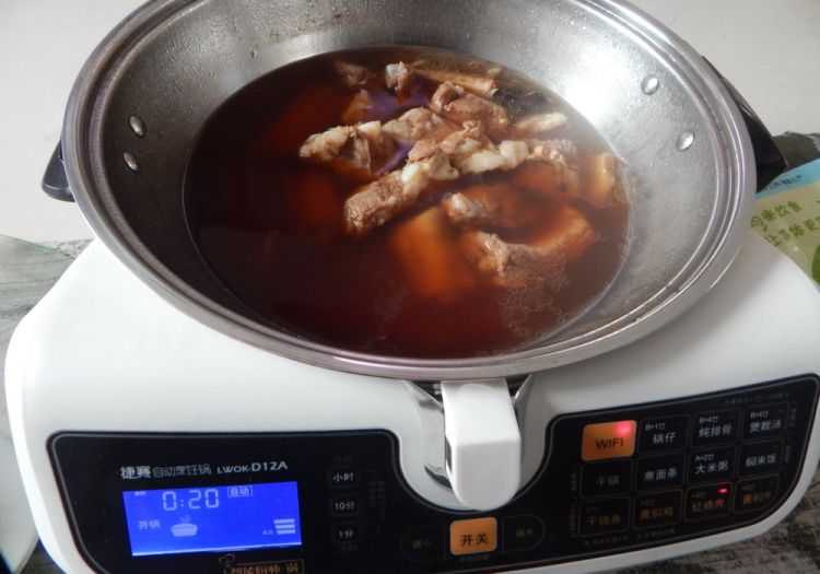杏鲍菇烧排骨步骤9