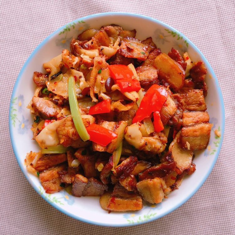 面皮回锅肉步骤6