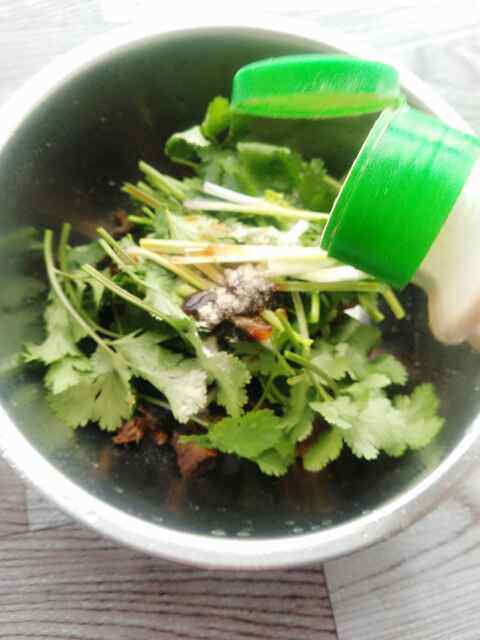 香菜拌驴肉步骤12