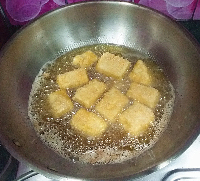 多福~脆皮豆腐步骤7