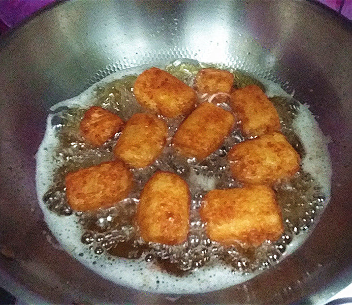 多福~脆皮豆腐步骤9