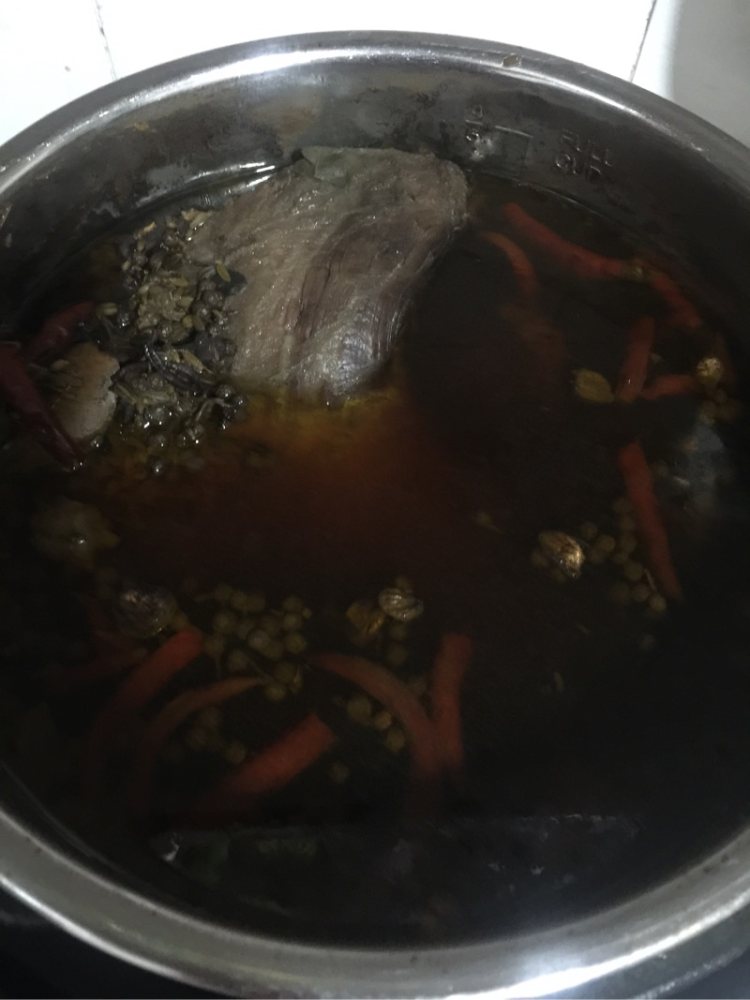 香辣卤牛肉步骤5