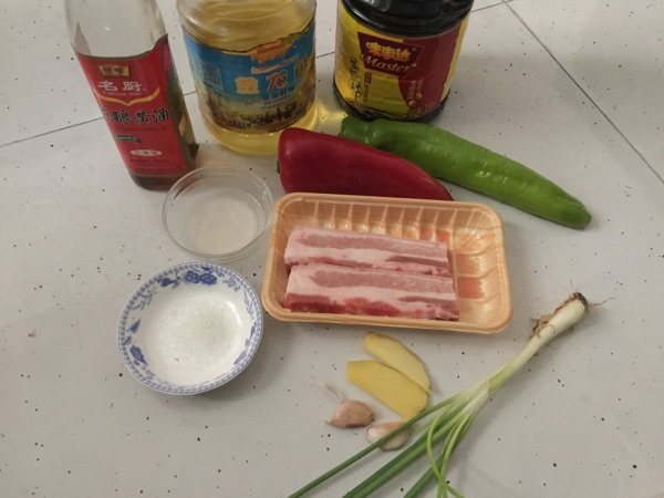 家常炒肉#非转基因金步骤1
