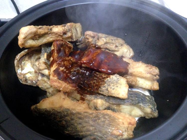 全鱼煲#非转基因金龙步骤13