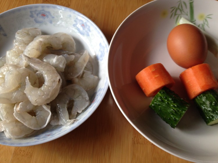 宫灯虾球#非转基因金步骤1