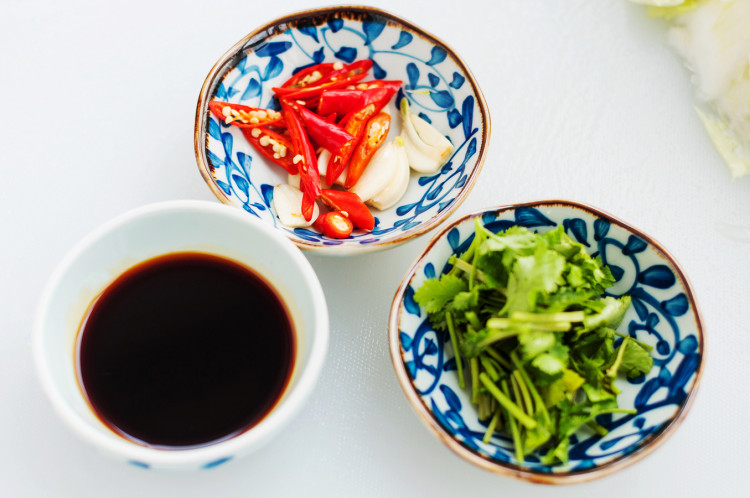 豉油炒白菜步骤1