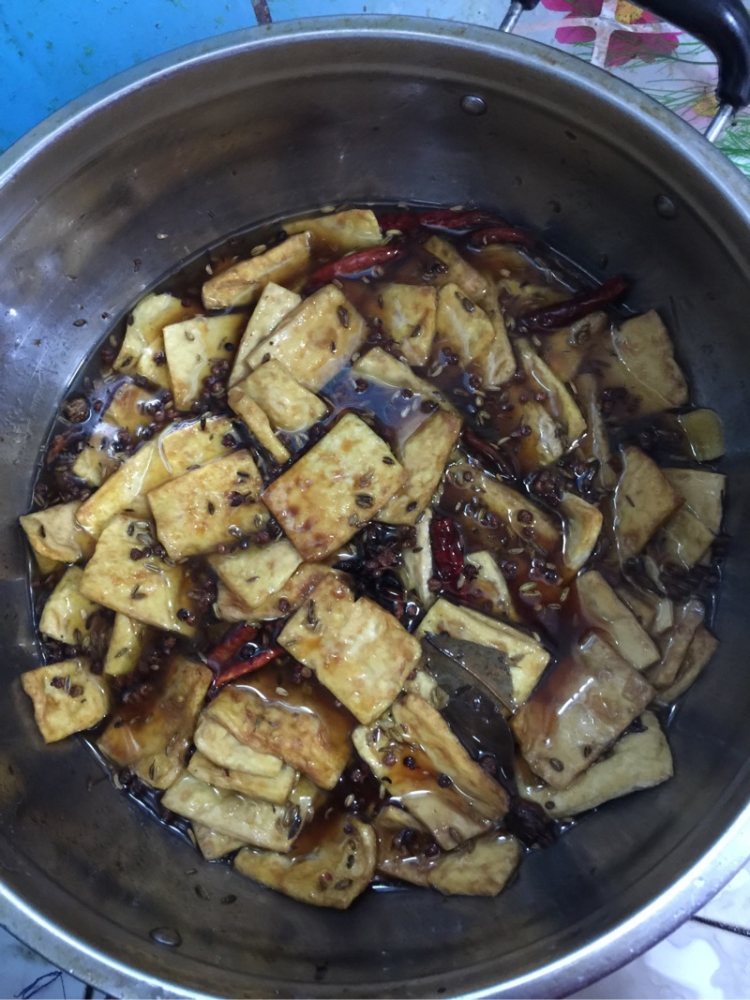 香辣卤豆干步骤8